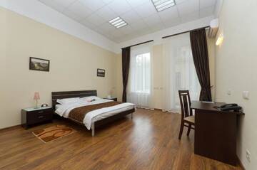 Фото номера Апартаменты с 1 спальней, Saksaganskogo 15 Апартаменты LuxCenterApartment г. Киев 4