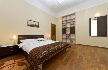 Фото номера Апартаменты с 1 спальней, Saksaganskogo 15 Апартаменты LuxCenterApartment г. Киев 3