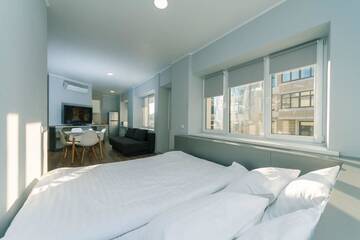 Фото номера Apartment on Klugrouniversitetskaya 2/1 Апартаменты Alex Apartments near Kreshatik st г. Киев 6