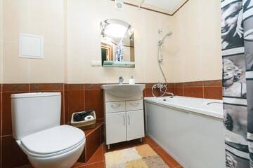 Фото номера One-Bedroom Apartment  on Boulevard Lesi Ukrainki 3 Апартаменты Alex Apartments near Kreshatik st г. Киев 10