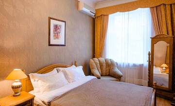 Фото номера Улучшенные апартаменты с 1 спальней Апарт-отели Boutique Apart-Hotel Sherborne г. Киев 9