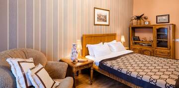 Фото номера Улучшенные апартаменты с 1 спальней Апарт-отели Boutique Apart-Hotel Sherborne г. Киев 10