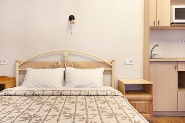 Фото номера Номер-студио: ул. Бассейная, 3 Апарт-отели Basseynaya Apart Hotel г. Киев 38