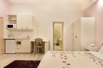 Фото номера Двухместный номер с 2 отдельными кроватями - Baseina str. 3 Апарт-отели Basseynaya Apart Hotel г. Киев 9