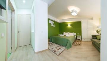 Фото номера Двухместный номер с 1 кроватью и балконом - Baseina street 3 Апарт-отели Basseynaya Apart Hotel г. Киев 17