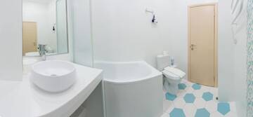 Фото номера Двухместный номер с 1 кроватью и балконом - Baseina street 3 Апарт-отели Basseynaya Apart Hotel г. Киев 13