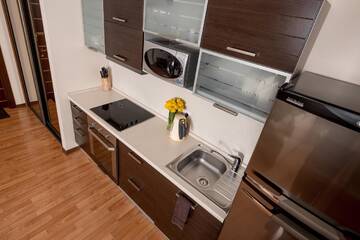 Фото номера Апартаменты с 1 спальней Апарт-отели Senator City Center г. Киев 3