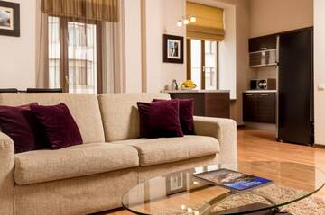 Фото номера Апартаменты с 1 спальней Апарт-отели Senator City Center г. Киев 58