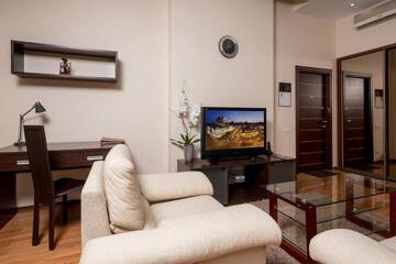 Фото номера Апартаменты с 1 спальней Апарт-отели Senator City Center г. Киев 33