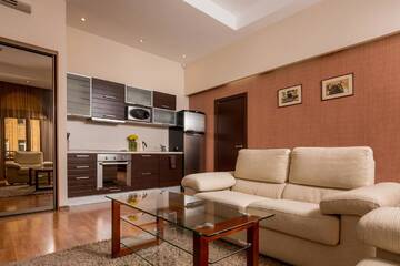 Фото номера Апартаменты с 1 спальней Апарт-отели Senator City Center г. Киев 6