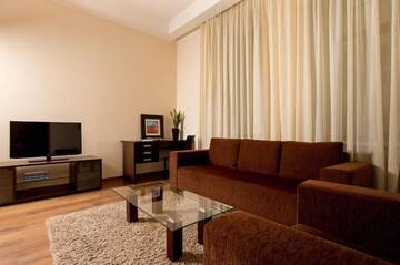 Фото номера Апартаменты бизнес-класса Апарт-отели Senator City Center г. Киев 13