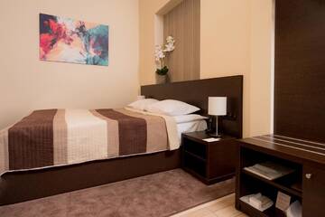 Фото номера Улучшенный номер Апарт-отели Senator City Center г. Киев 7