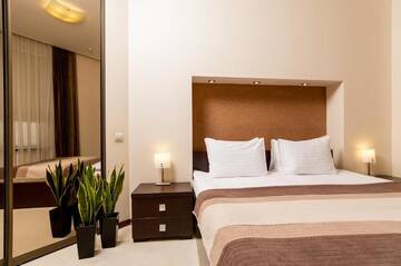 Фото номера Апартаменты с 1 спальней Апарт-отели Senator City Center г. Киев 72