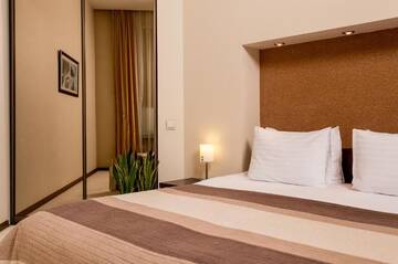 Фото номера Апартаменты с 1 спальней Апарт-отели Senator City Center г. Киев 73