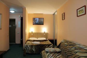 Фото номера Апартаменты на бульваре Дружбы Народов 19а Апартаменты Ukrainian Hotel Service Apartments г. Киев 5