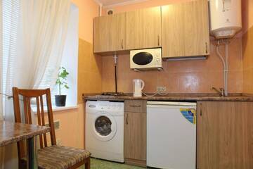 Фото номера Апартаменты на бульваре Дружбы Народов 19а Апартаменты Ukrainian Hotel Service Apartments г. Киев 4