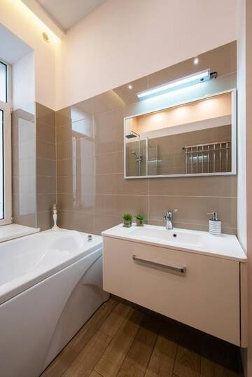 Фото номера Апартаменты с 2 спальнями Апартаменты KievApts Maydan Apartments г. Киев 3