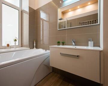 Фото номера Апартаменты с 2 спальнями Апартаменты KievApts Maydan Apartments г. Киев 5