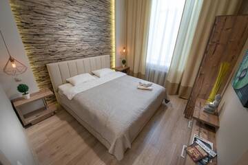Фото номера Апартаменты с 2 спальнями Апартаменты KievApts Maydan Apartments г. Киев 17