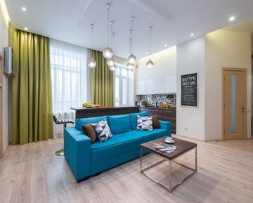 Фото номера Апартаменты с 2 спальнями Апартаменты KievApts Maydan Apartments г. Киев 27