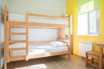 Фото номера Односпальная кровать в общем номере с 4 кроватями Хостелы DREAM Hostel Kyiv г. Киев 2