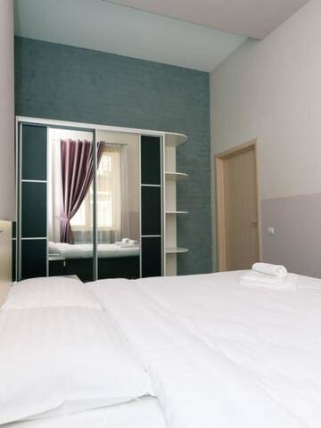 Фото номера Апартаменты с 2 спальнями Апартаменты Apartment near Olympic stadium г. Киев 8