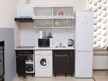 Фото номера Апартаменты с 2 спальнями Апартаменты Apartment near Olympic stadium г. Киев 49