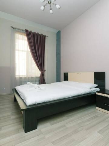 Фото номера Апартаменты с 2 спальнями Апартаменты Apartment near Olympic stadium г. Киев 55