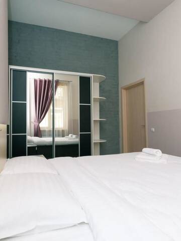 Фото номера Апартаменты с 2 спальнями Апартаменты Apartment near Olympic stadium г. Киев 56