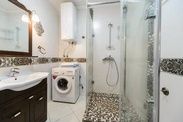 Фото номера Апартаменты с 1 спальней Апартаменты Apartmnet on Bogatyrska street 6b г. Киев 20
