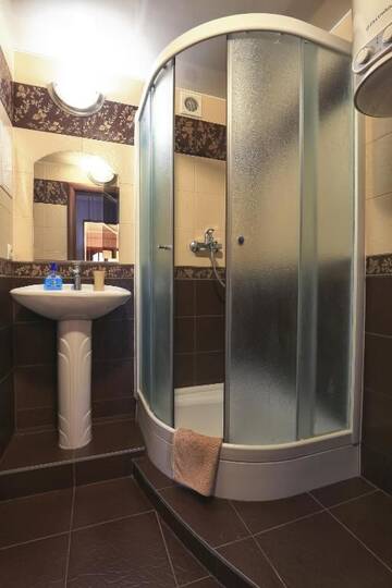 Фото номера Апартаменты Апартаменты Apartment on Obolonskiy Prospect 12 г. Киев 28