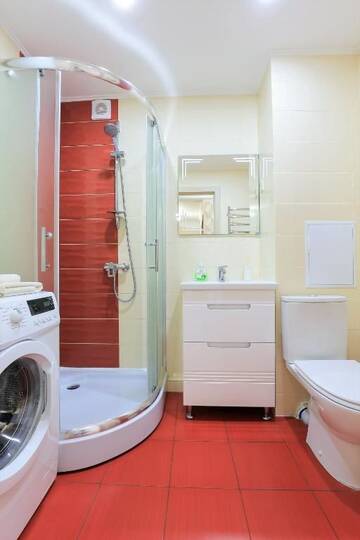 Фото номера Апартаменты Апартаменты Apartment on Obolonskiy Prospect 16V г. Киев 42