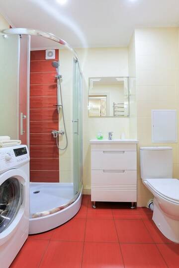 Фото номера Апартаменты Апартаменты Apartment on Obolonskiy Prospect 16V г. Киев 15