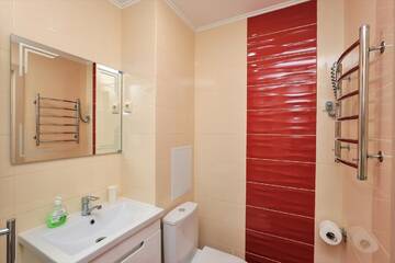 Фото номера Апартаменты Апартаменты Apartment on Obolonskiy Prospect 16V г. Киев 19