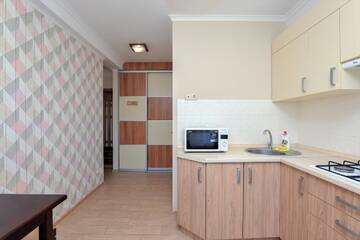 Фото номера Апартаменты Апартаменты Apartment on Obolonskiy Prospect 16V г. Киев 14
