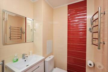 Фото номера Апартаменты Апартаменты Apartment on Obolonskiy Prospect 16V г. Киев 39
