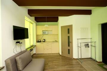 Фото номера Апартаменты-студио Апартаменты Book Apartments Podil г. Киев 7