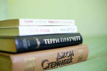 Фото номера Апартаменты-студио Апартаменты Book Apartments Podil г. Киев 11