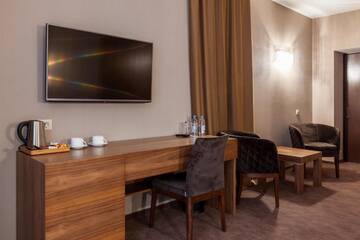 Фото номера Двухместный суперлюкс с 1 кроватью Отель Crystal Hotel г. Киев 15