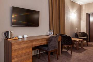 Фото номера Двухместный суперлюкс с 1 кроватью Отель Crystal Hotel г. Киев 5