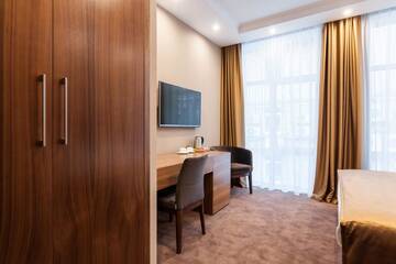 Фото номера Двухместный номер бизнес-класса с 1 кроватью Отель Crystal Hotel г. Киев 3