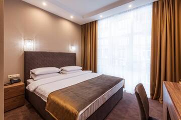 Фото номера Двухместный номер бизнес-класса с 1 кроватью Отель Crystal Hotel г. Киев 7