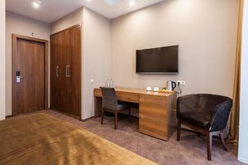 Фото номера Двухместный номер бизнес-класса с 1 кроватью Отель Crystal Hotel г. Киев 4
