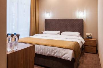 Фото номера Двухместный номер бизнес-класса с 1 кроватью Отель Crystal Hotel г. Киев 6