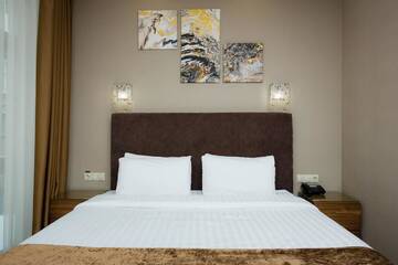 Фото номера Номер-студио Делюкс с кроватью размера &quot;queen-size&quot; Отель Crystal Hotel г. Киев 6