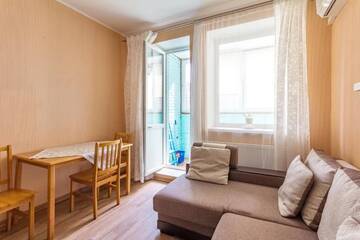 Фото номера Апартаменты с балконом Апартаменты Apartment 13А Holosiivska Street г. Киев 26