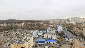 Фото номера Апартаменты с видом на город Апартаменты Apartment 13А Holosiivska Street г. Киев 23