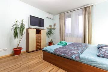 Фото номера Апартаменты с балконом Апартаменты Apartment 13А Holosiivska Street г. Киев 3