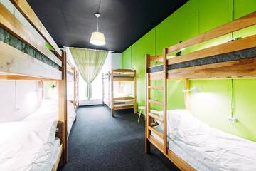 Фото номера Кровать в общем 10-местном номере для женщин Хостелы Happy Hostel Kiev г. Киев 6