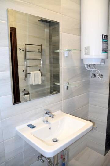 Фото номера Апартаменты Делюкс Апартаменты SKY Apartment Virmenska г. Киев 9